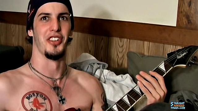 Rocker Dude Jerks Off Naked - Axel