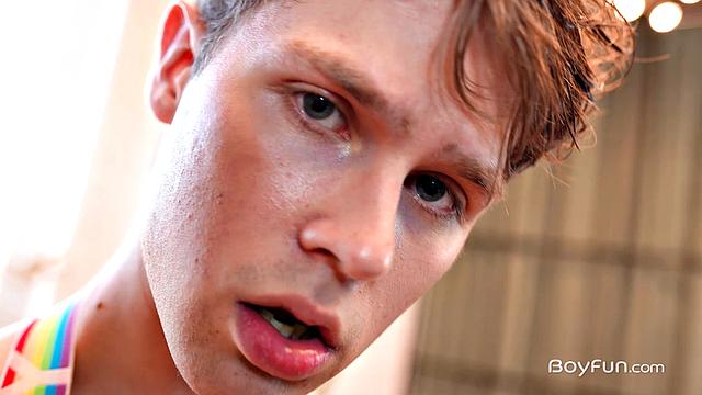 Andrew Abbott takes control and goes hard in intense gay action