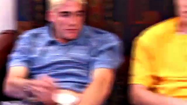 Curious bisexual boys Matthew Matters, Brett Peters and Ashton get together to watch some straight porn and see what comes of it.