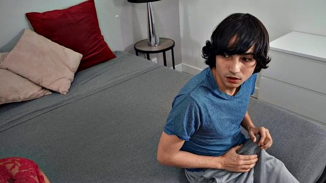 Big boobs cougar rammed by short guy until jizz