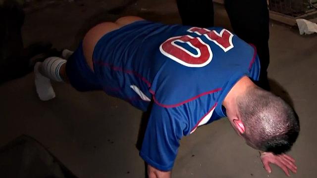 Amateur sportive stud assfucked by jock in the basement