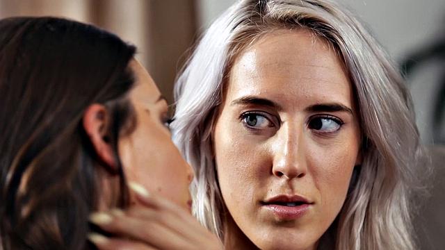 GIRLSWAY - Squirter Cadence Lux Seeks Advice From Horny Bestie Abigail Mac