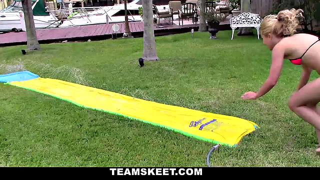 Goldie Slips and Rides