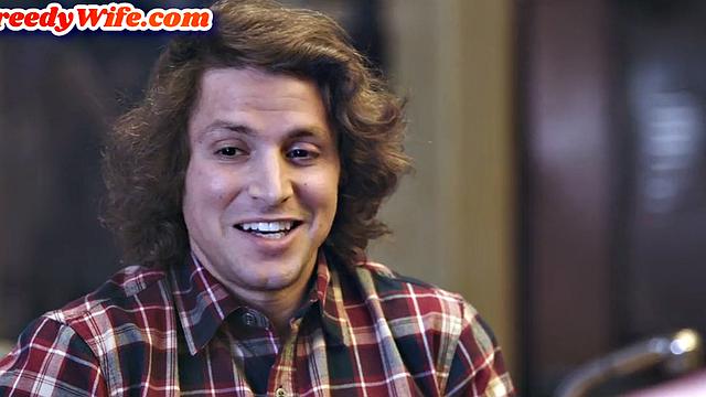 Cheating wife deepthroating before riding cock