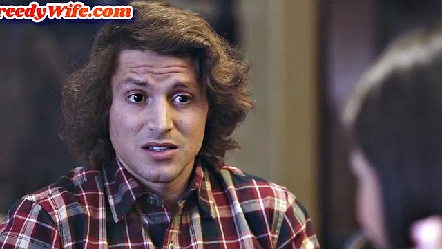 Cheating wife deepthroating before riding cock