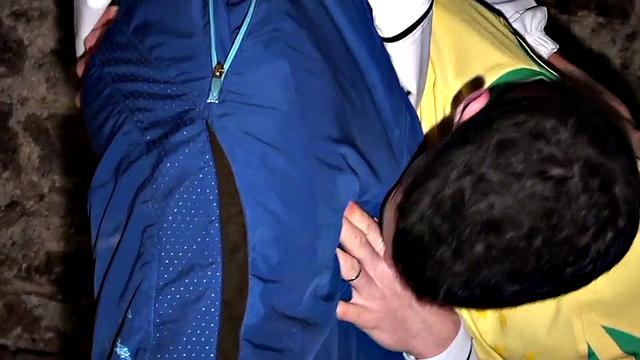 Assfingering top fucks bottom after cocksucking