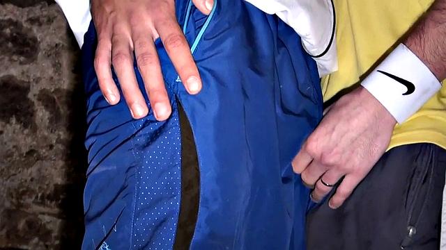 Assfingering top fucks bottom after cocksucking