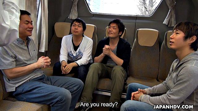 Hikaru Ayami, Mitsuka Koizumi, Mitsuki and Chiharu fucked on touristic tour
