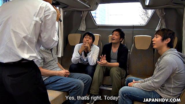 Hikaru Ayami, Mitsuka Koizumi, Mitsuki and Chiharu fucked on touristic tour