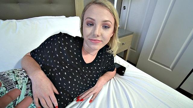 Money Grabbing Stepsister's Muff