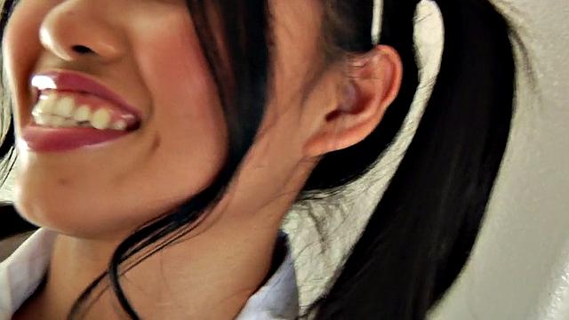 Asian 21yo slut fucked in pussy hole by big white dick