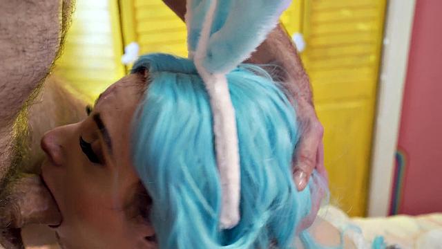 Let's Spit Roast Your Bunny Girlfriend!