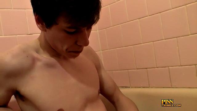 Peeing After a Nice Wank - Cooper Reeves