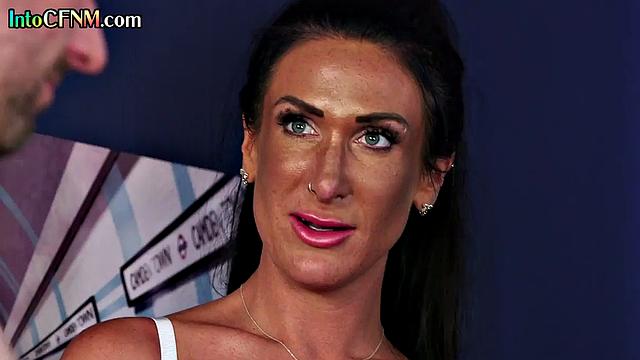 CFNM Cougars stroking a lucky man