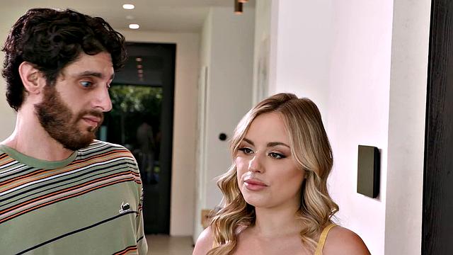 NAUGHTY GIRL ANNA CLAIRE CLOUDS CHEATS ON HER BOYFRIEND WITH HIS BLACK BEST FRIEND