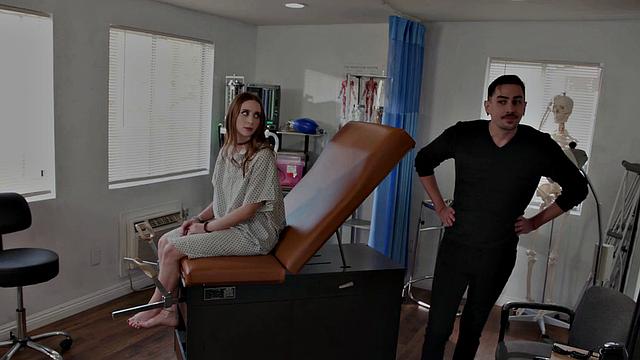 ADULT TIME - Laney Grey Gets Fucked During Doctor's Appointment In Front Of Cuckhold Hubby