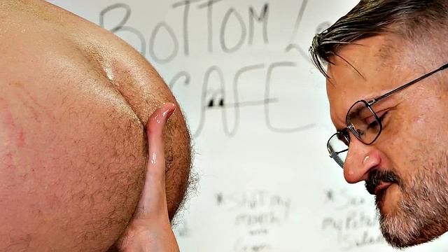 Fisting gaydaddy fists and bareback fucks before rimjob