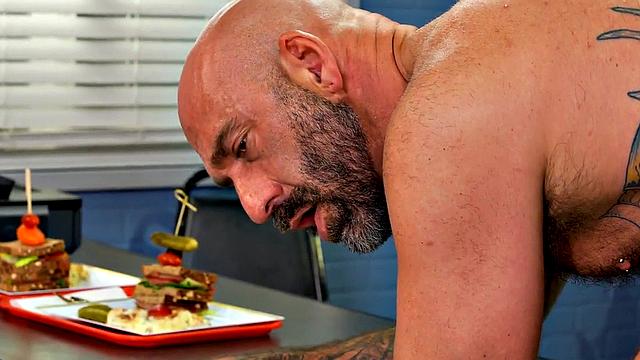 Fisting gaydaddy fists and bareback fucks before rimjob