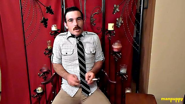 Colton Steele & Richard Lennox: Bear Cub Smoking Fetish Chat