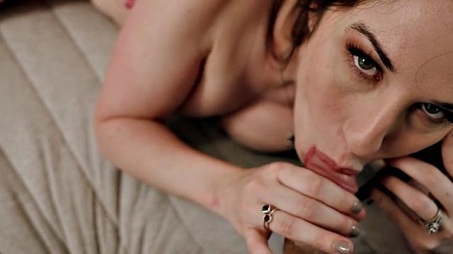 Eager nurse POV fucked in 3some with pierced pussy BFF