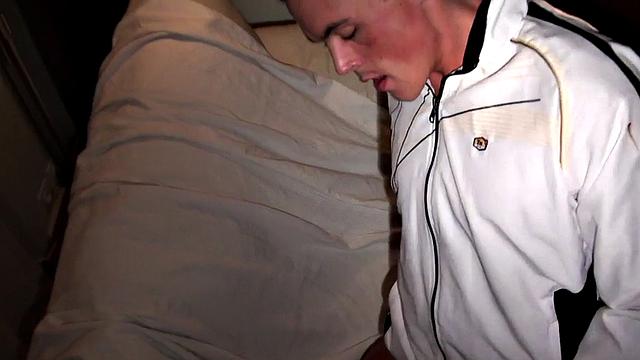 Sneakers fetish stud fucked by BF after cocksucking