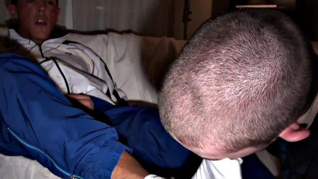 Sneakers fetish stud fucked by BF after cocksucking