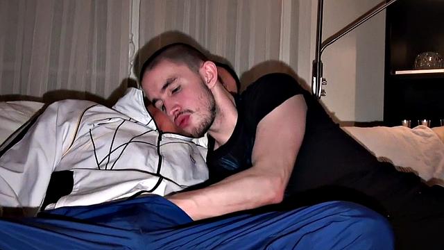 Sneakers fetish stud fucked by BF after cocksucking