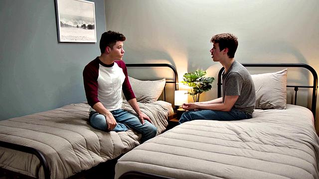 HETEROFLEXIBLE - Twink Adam Awbride Gives Himself A Facial While Getting Railed By Drake Von