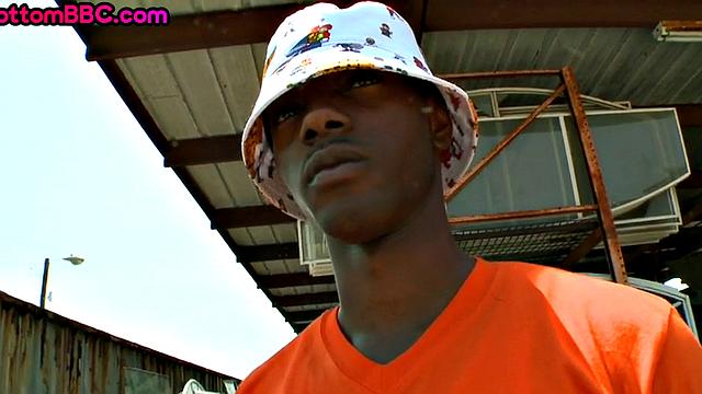 Ebony picked up and public nailed outdoor by white