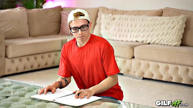 Punished by Granny! Skinny 60 you Jacy Fucks Student