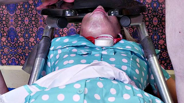 Piss drinking slave teen is orally rammed