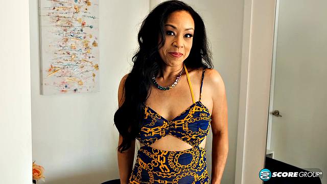 A hot MILF with a pink pussy