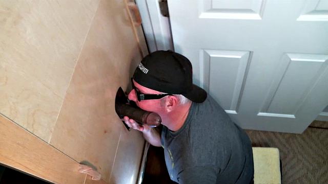 Married Black Guy Gloryhole Fucks My Ass