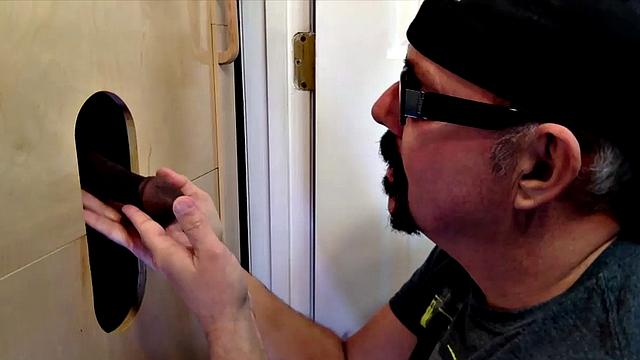 Married Black Guy Gloryhole Fucks My Ass