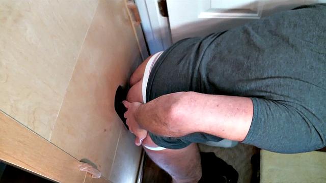 Married Black Guy Gloryhole Fucks My Ass