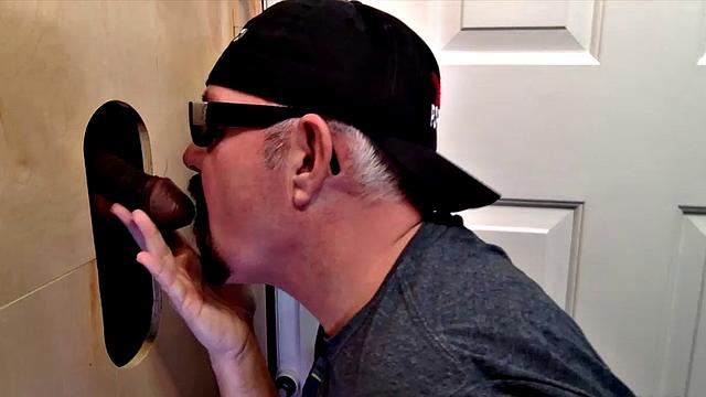 Married Black Guy Gloryhole Fucks My Ass