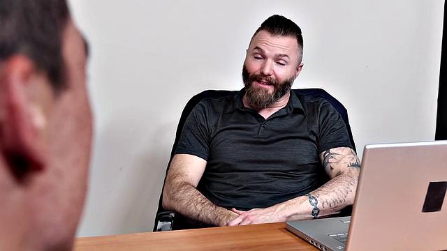 FamilyCreep - Latino Jock Barebacks Older Man In Office