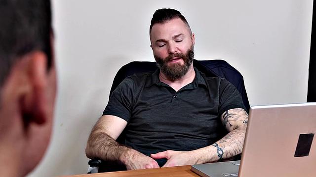 FamilyCreep - Latino Jock Barebacks Older Man In Office