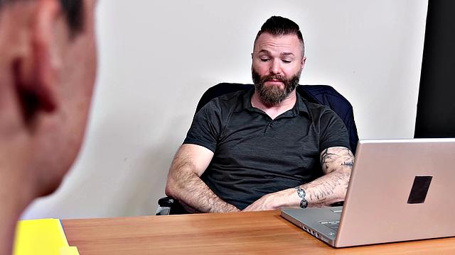 FamilyCreep - Latino Jock Barebacks Older Man In Office