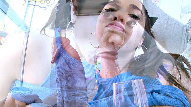 Karlee Puts Tonsils To Work