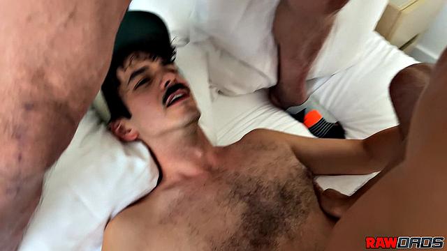 Devan Takes on 2 Hard Cocks! - Jonah Wheeler, Mick Weston & Devan Meji