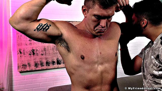 Drew Muscle &amp;amp; Foot Worshipped - Drew