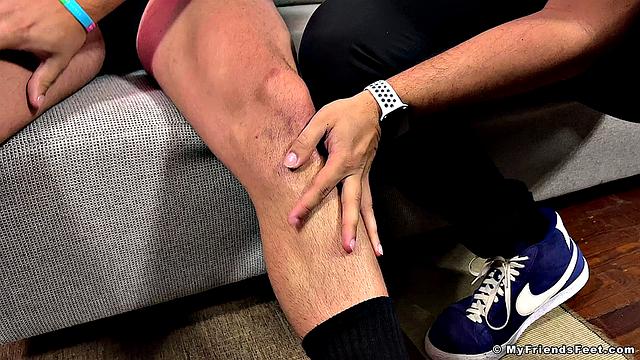Drew Muscle &amp;amp; Foot Worshipped - Drew
