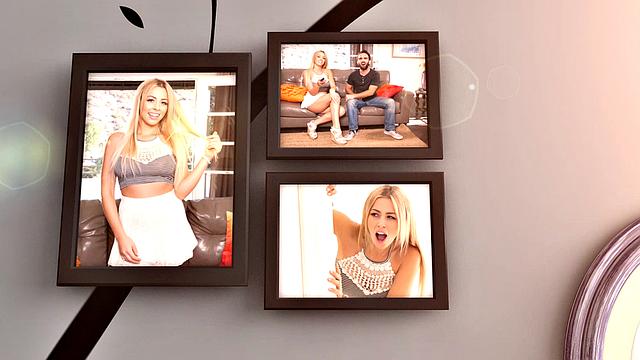 Stepbrother Fucks The Tight Pussy Of Natural Blonde Kiara Cole