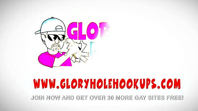 Dad Fucks with My Toy At The Glorhole