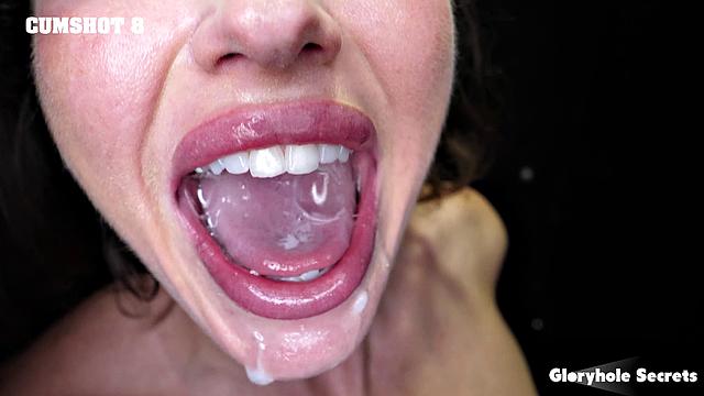 GloryholeSecrets - Cock Sucking Master at the Gloryhole For Hot Cumshot