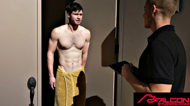 FalconStudios - Hot Jock Does Census On Big Dick Fucking His Tight Ass