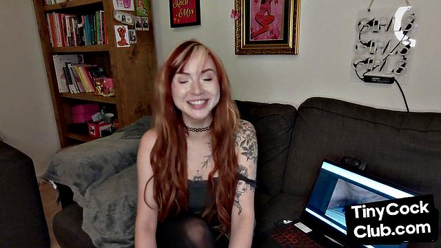SPH solo domina shows pics of lil pathetic dicks on laptop