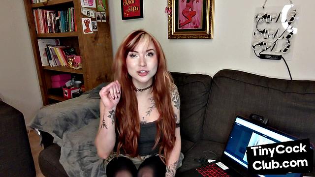 SPH solo domina shows pics of lil pathetic dicks on laptop
