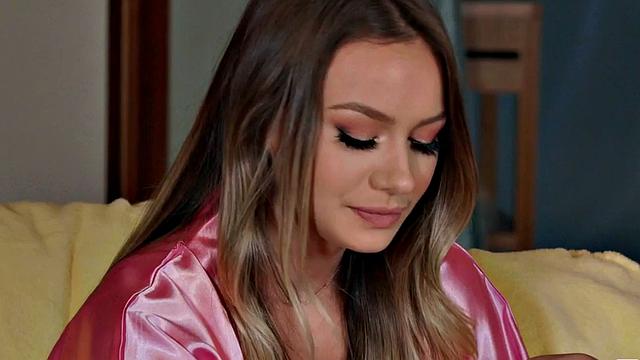 Inked perky titted dyke teen enjoys tribbing with horny GF